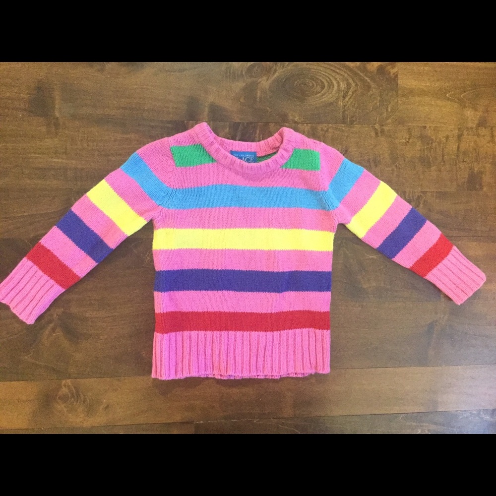 Color stripe sweater 18 months